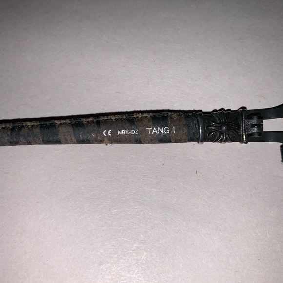 CHROME HEARTS Tang 1 leather wrapped SUNGLASSES - Picture 9 of 16